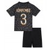 Billige Paris Saint-Germain Presnel Kimpembe #3 Børnetøj Tredjetrøje til baby 2023-24 Kortærmet (+ korte bukser)